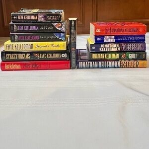 Book Bundle Hardcover Softcover New Used 12 Jonathan Kellerman‎ Faye Kellerman
